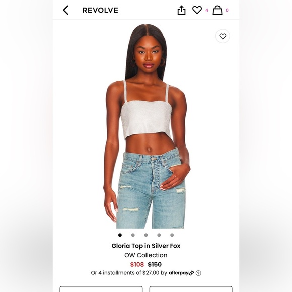 Tops - OW crystal gloria top ✨